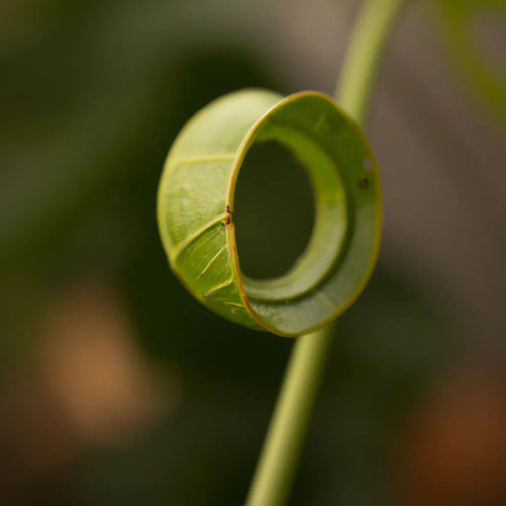 Dlaczego liście się zwijają?