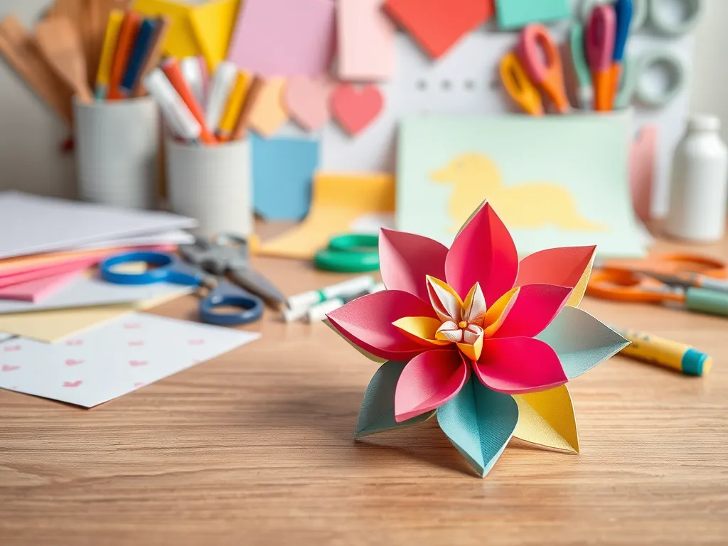 Jak zrobić prezent z papieru dla mamy?