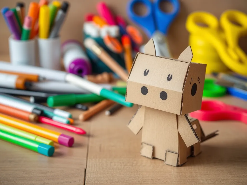 Zabawki z kartonu – jak zrobić?