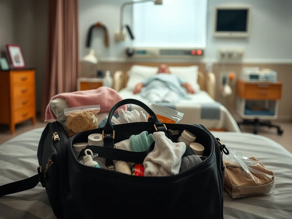 Co zabrać do szpitala na poród?