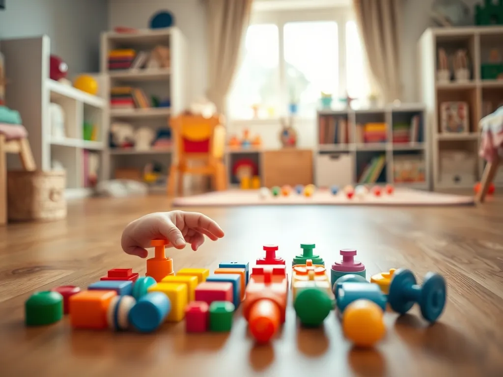 Dlaczego dziecko układa zabawki w rzędzie?