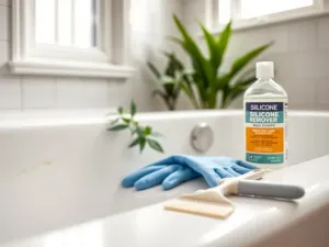 Jak usunąć silikon z wanny? Skuteczne metody i porady krok po kroku