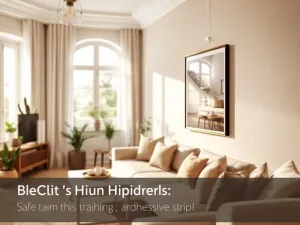 Jak powiesić obraz bez wiercenia? Proste i eleganckie sposoby