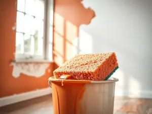 Jak pomalować ścianę przy pomocy gąbki? Praktyczny przewodnik