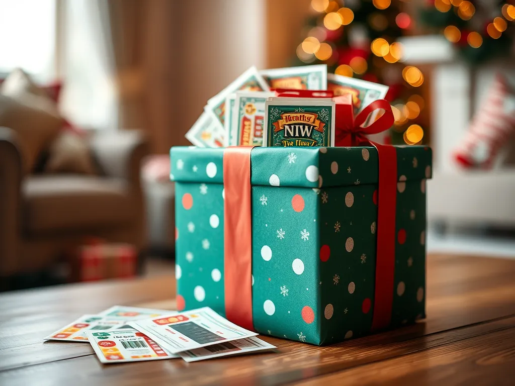 Jak zapakować zdrapki na prezent?